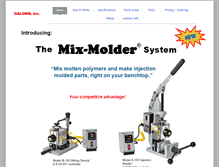 Tablet Screenshot of mixmolder.com